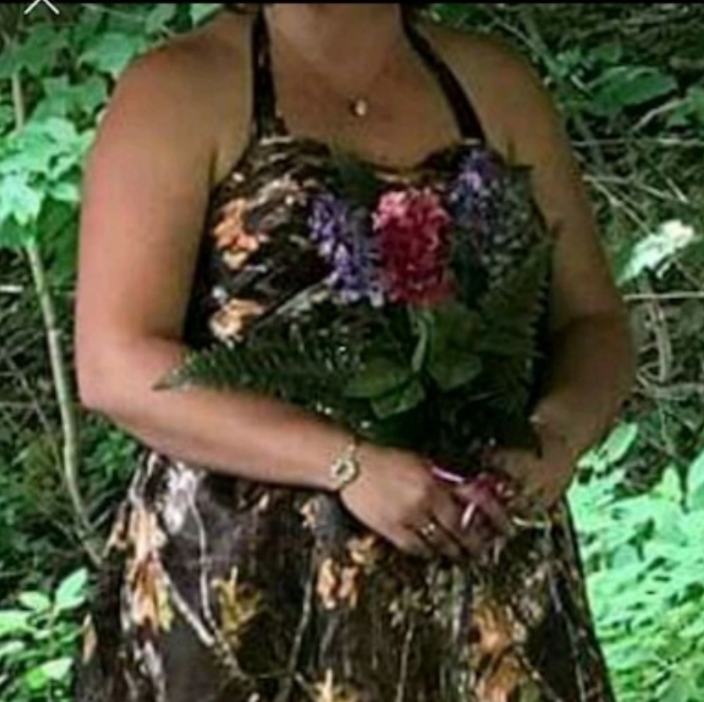 Camo lilac dress